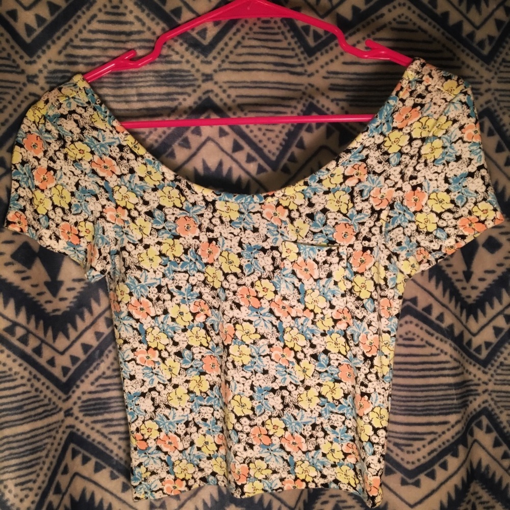 Floral Crop Top